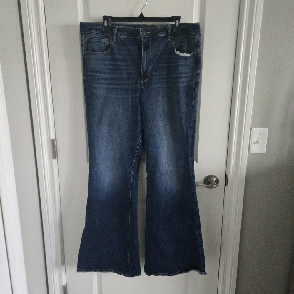 American Eagle Outfitters Super High Rise Flare Jeans